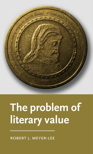 Cover of "The Problem of Literary Value"